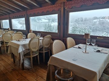 Panorama invernale dalla nostra veranda!